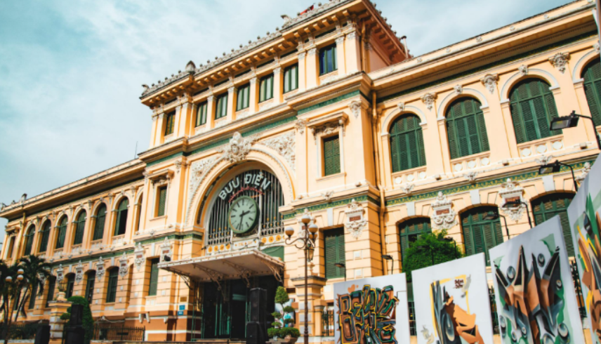 saigon central post office Ho chi Minh